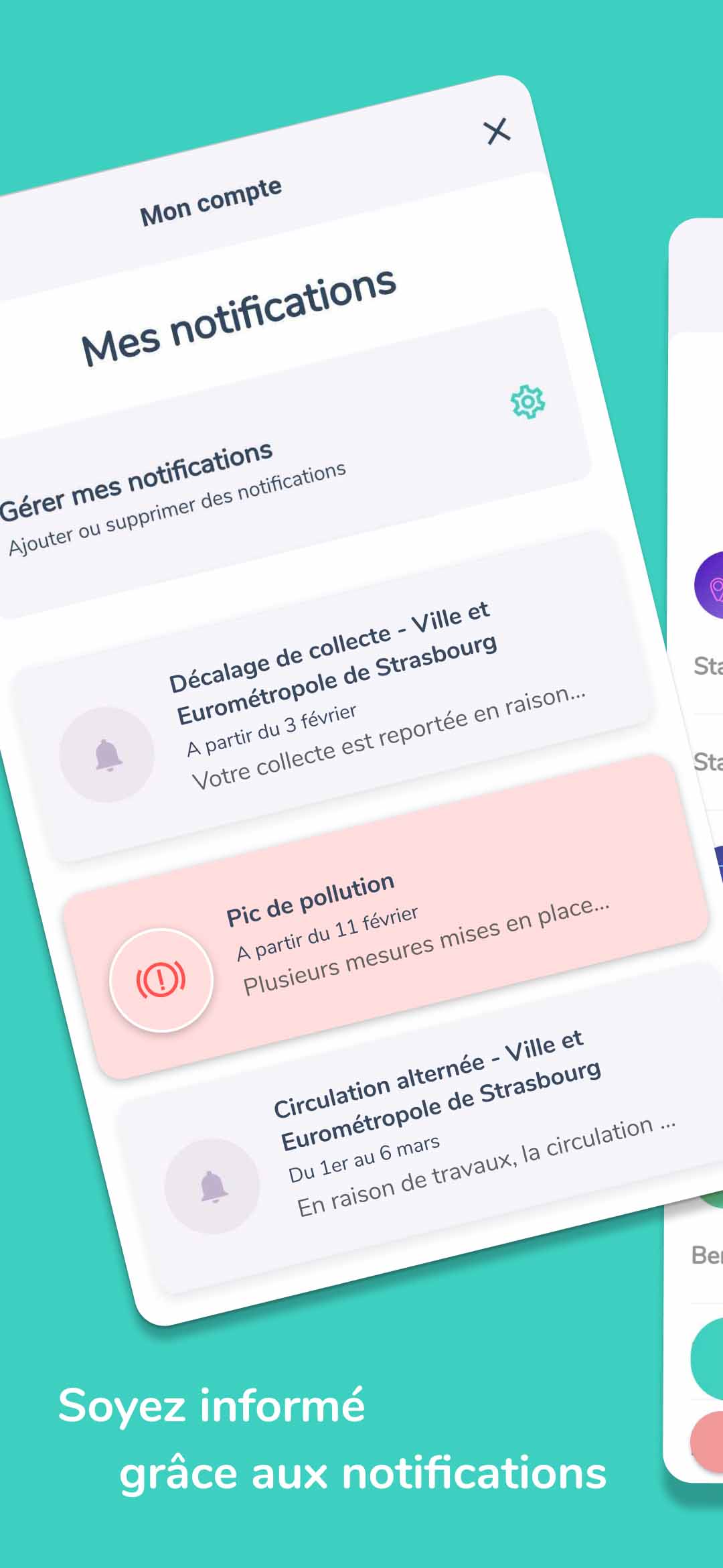 Image de présentation - Soyez informé grâce aux notifications